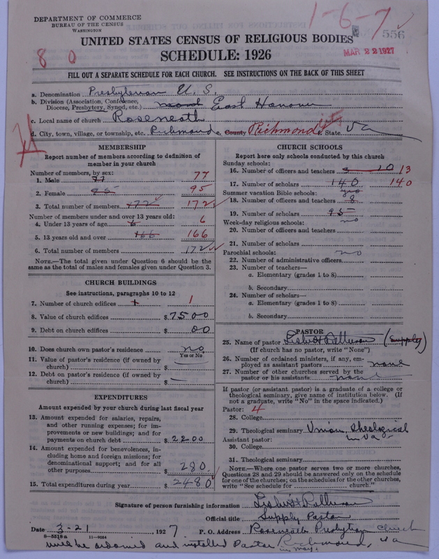Scan of Presbyterian Church in the United States: 556