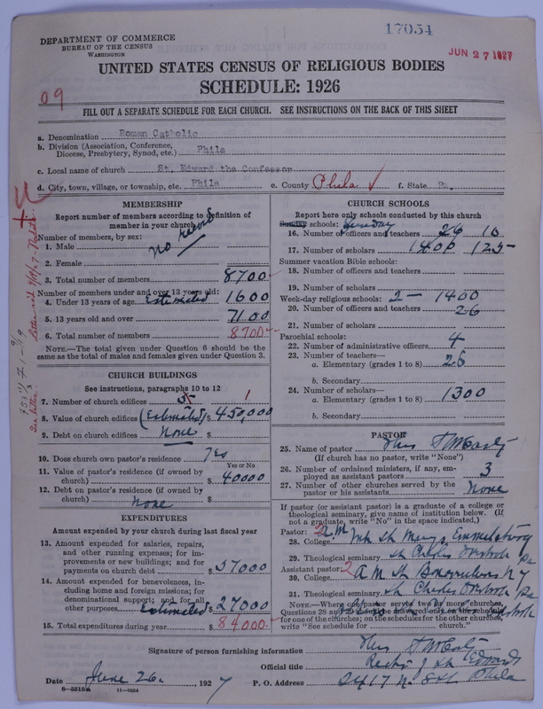 Scan of Roman Catholic Church: 17054