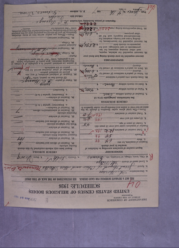 Scan of Synod of the Reformed Presbyterian Church of North America: 599