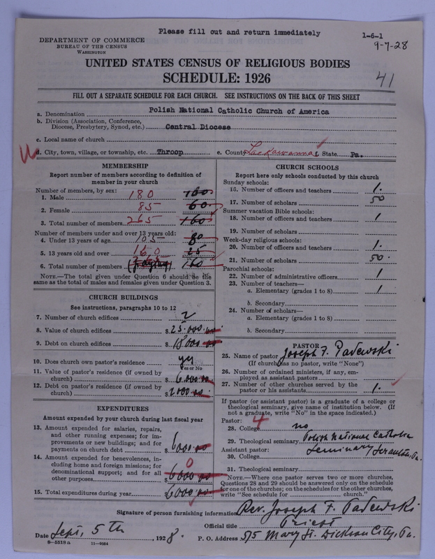 Scan of Polish National Catholic Church of America: 41