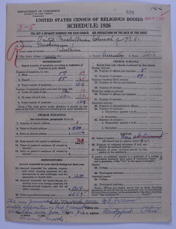 Scan of United Presbyterian Church of North America: 491