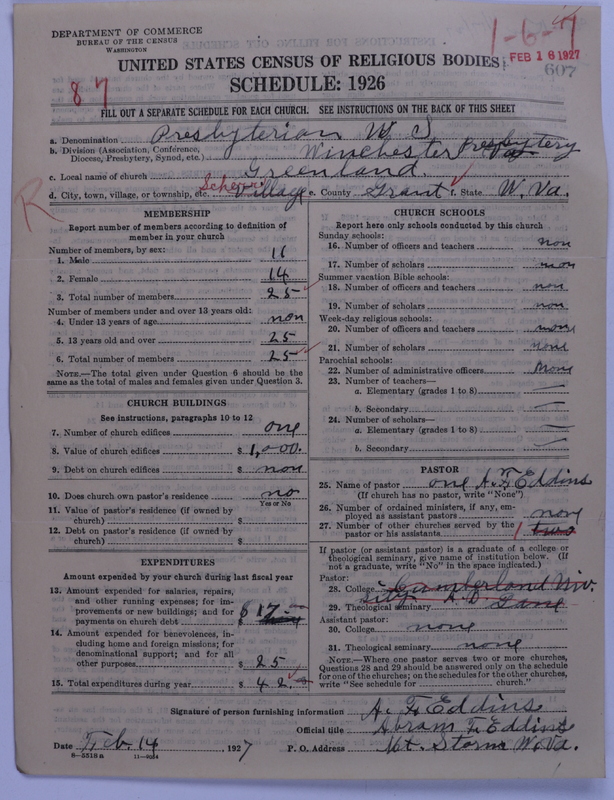 Scan of Presbyterian Church in the United States: 607