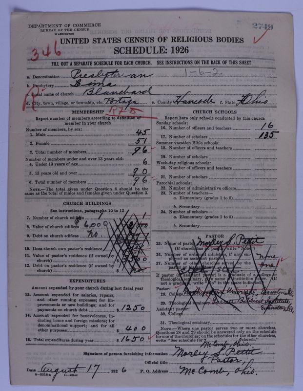 Scan of Presbyterian Church in the United States of America: 2749