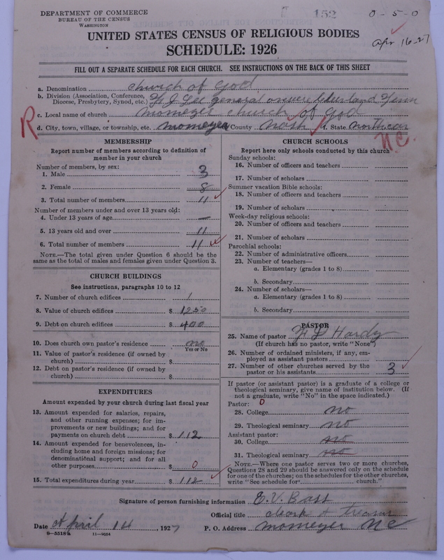 Scan of Church of God General Assembly: 152
