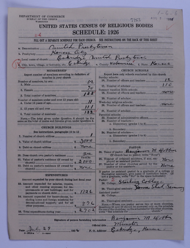 Scan of United Presbyterian Church of North America: 783