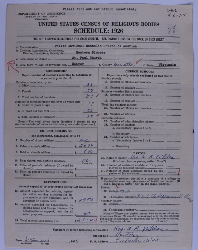 Scan of Polish National Catholic Church of America: 78