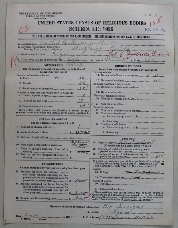 Scan of Church of the United Brethren in Christ (Old Constitution): 105