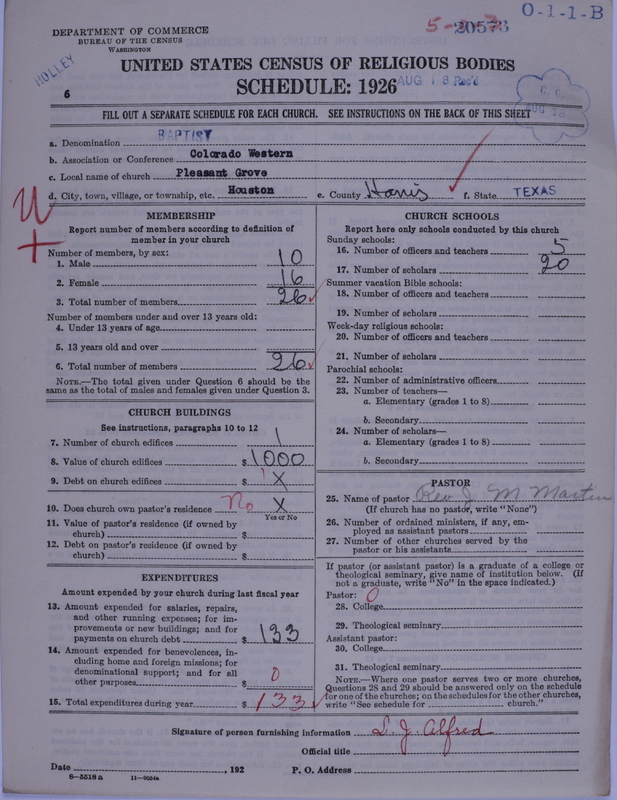 Scan of Negro Baptists: 20573
