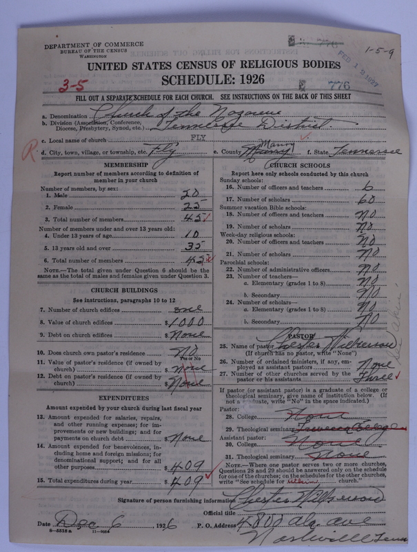 Scan of Church of the Nazarene: 776