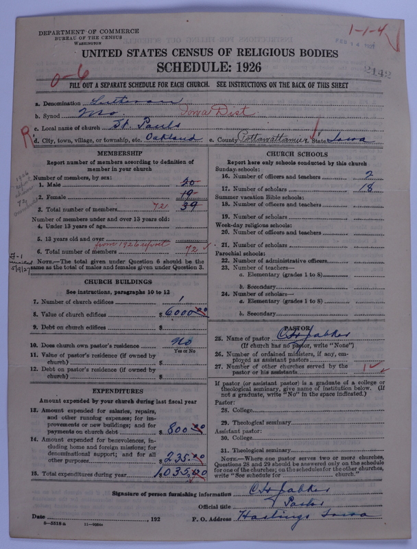 Scan of Evangelical Lutheran Synodical Conference of America: Evangelical Lutheran Synod of Missouri, Ohio, and Other States: 2142