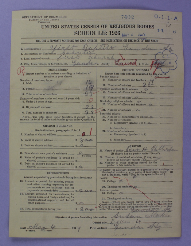 Scan of Negro Baptists: 7402