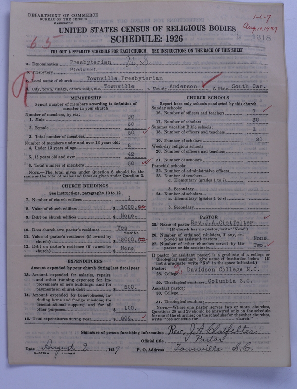 Scan of Presbyterian Church in the United States: 1318