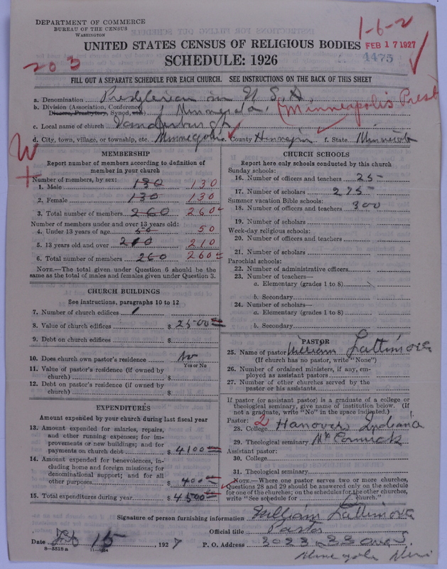 Scan of Presbyterian Church in the United States of America: 4475