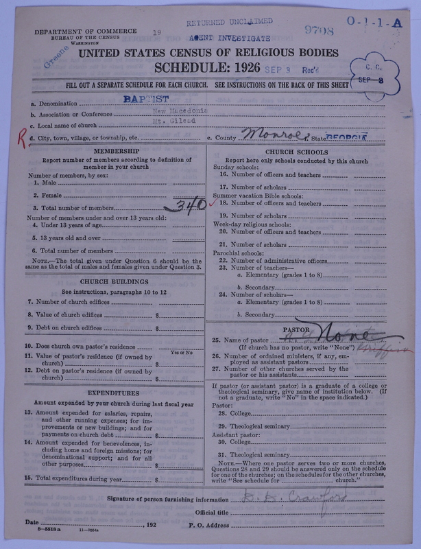Scan of Negro Baptists: 9708