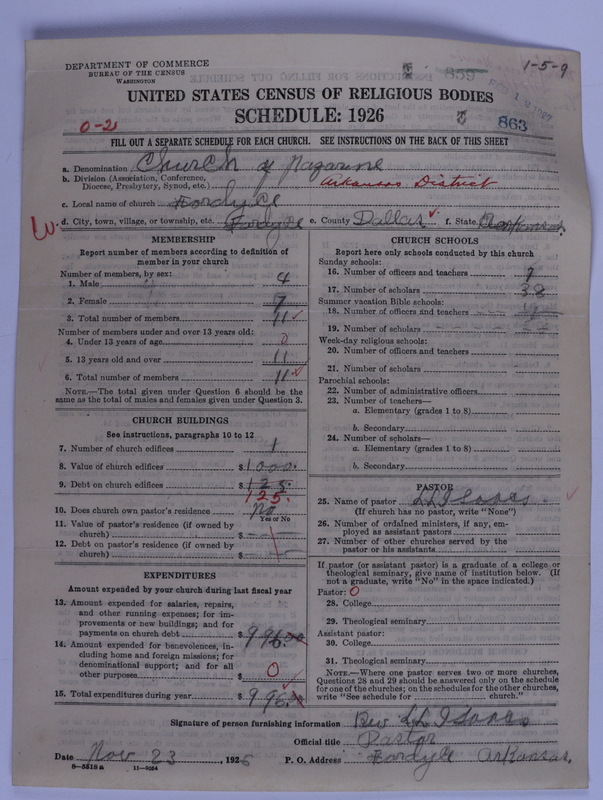 Scan of Church of the Nazarene: 863