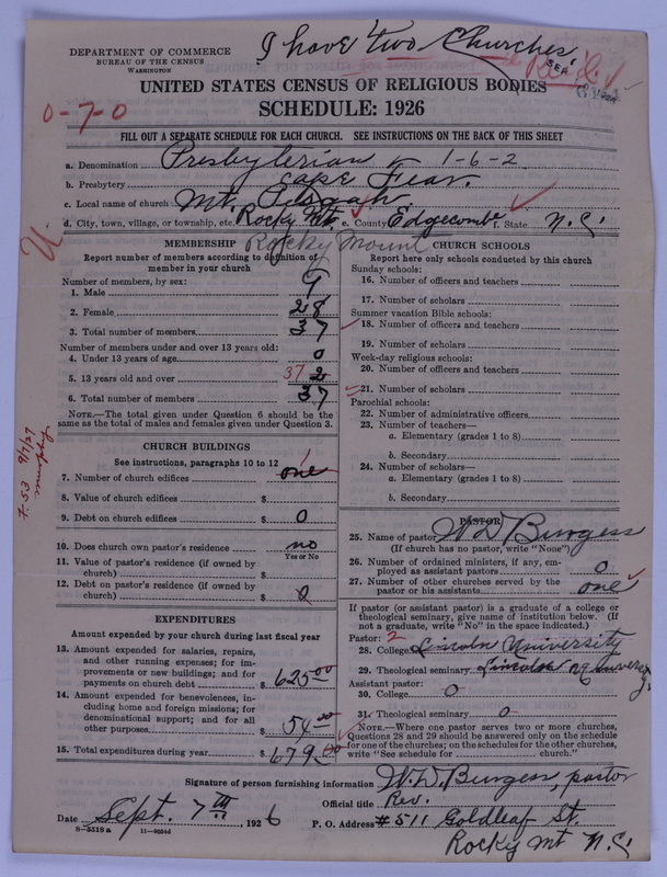 Scan of Presbyterian Church in the United States of America: 6444
