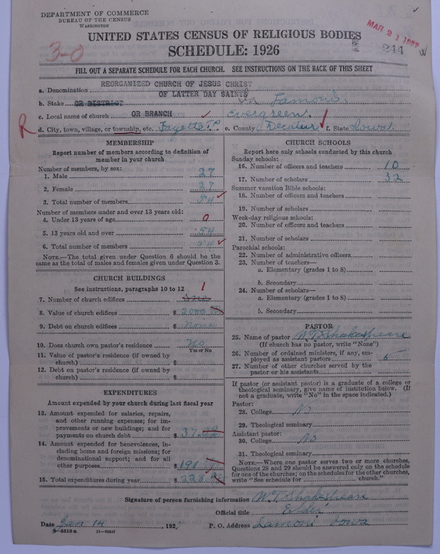 Scan of Reorganized Church of Jesus Christ of Latter Day Saints: 244