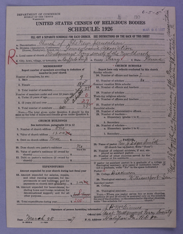 Scan of General Convention of the New Jerusalem in the United States of America: 30