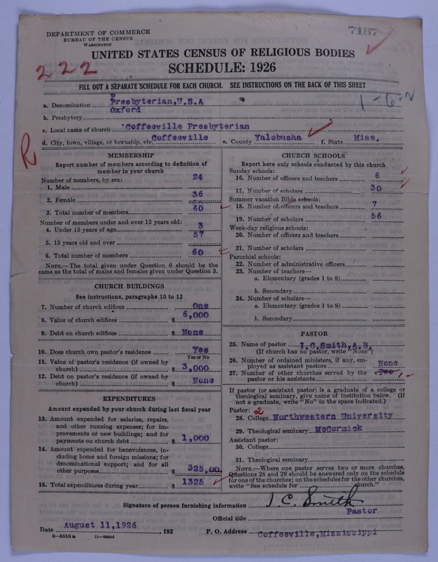 Scan of Presbyterian Church in the United States of America: 7187