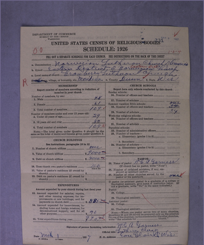 Scan of Norwegian Lutheran Church of America: 231