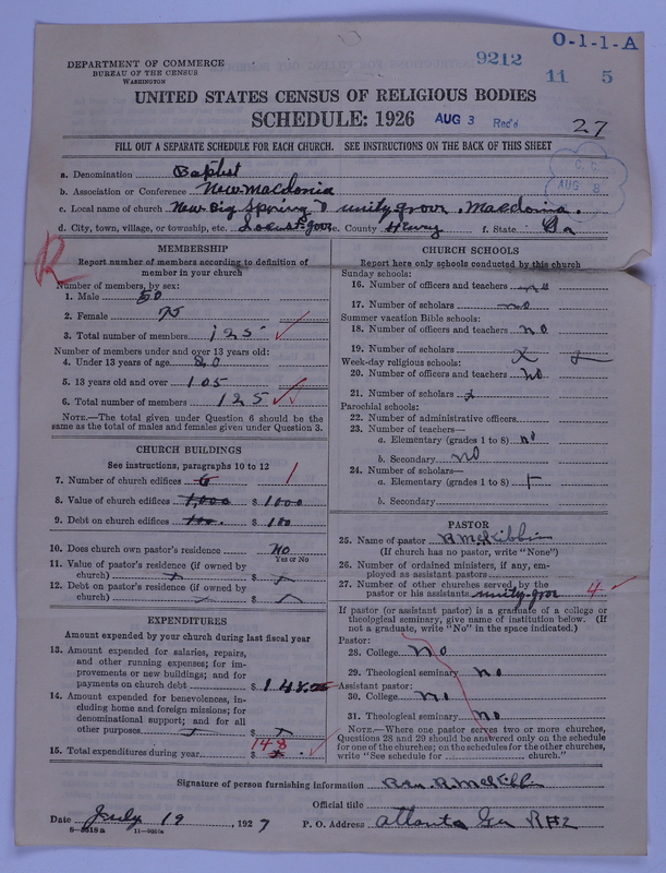 Scan of Negro Baptists: 9212