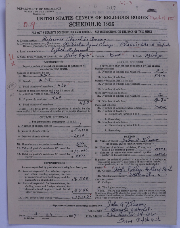 Scan of Reformed Church in America: 517