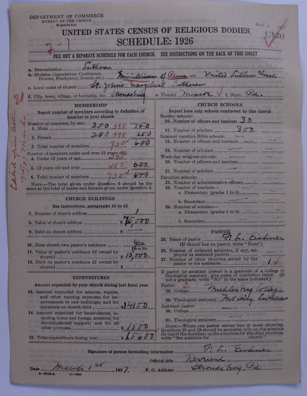 Scan of United Lutheran Church in America: 1320