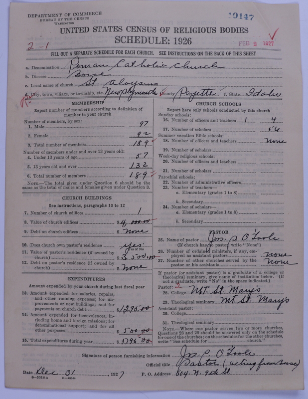 Scan of Roman Catholic Church: 10147