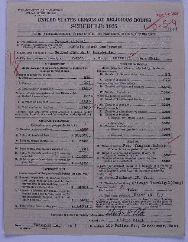 Scan of Congregational Churches: 1030