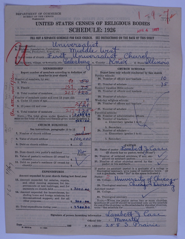 Scan of Universalist Church: 375