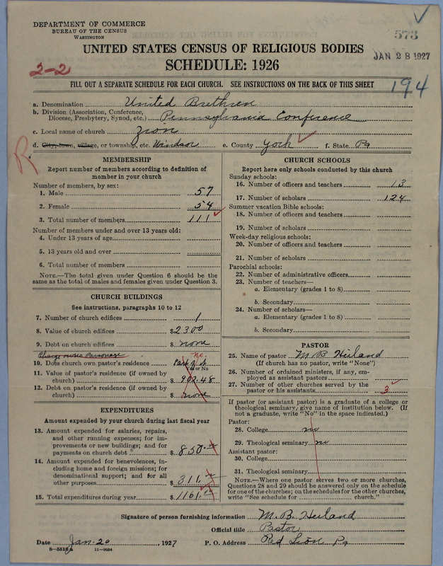 Scan of Church of the United Brethren in Christ: 573