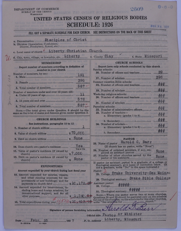 Scan of Disciples of Christ: 2609