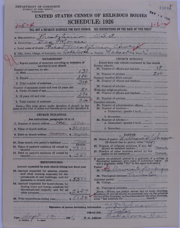 Scan of Presbyterian Church in the United States of America: 4908