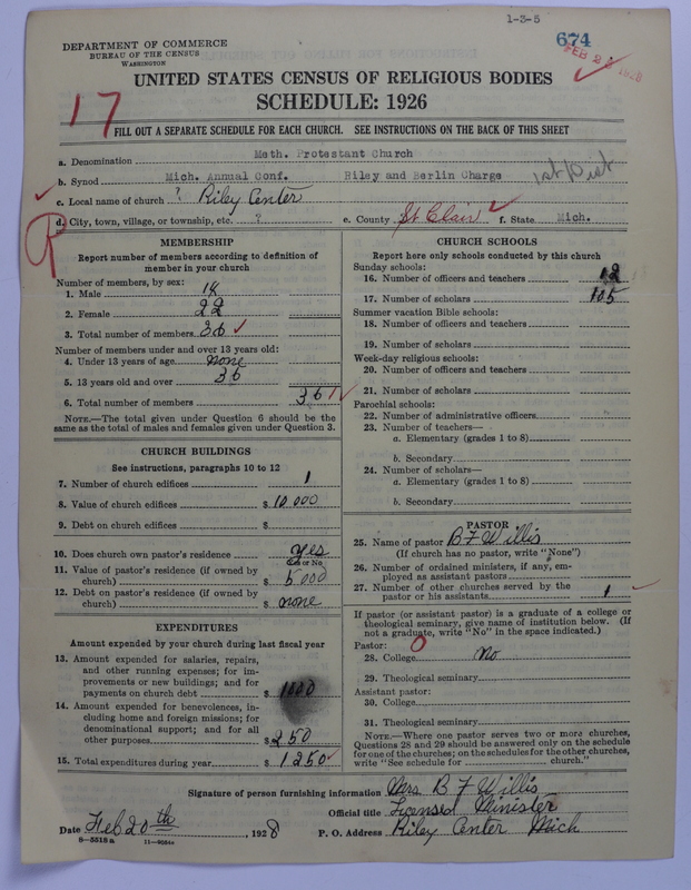 Scan of Methodist Protestant Church: 674