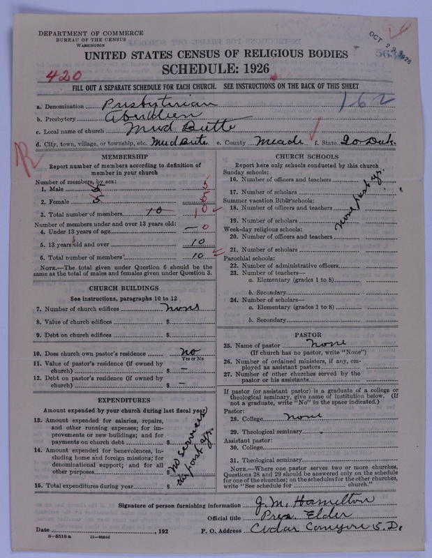 Scan of Presbyterian Church in the United States of America: 5634