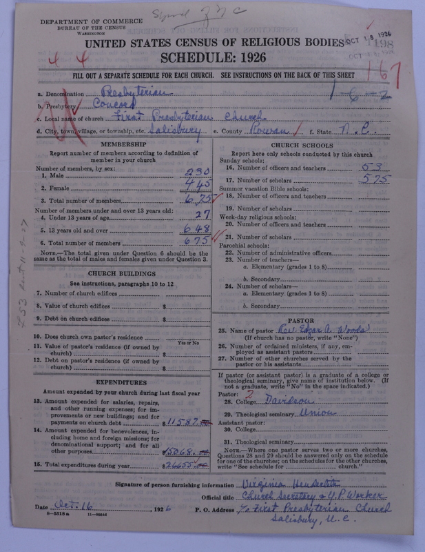 Scan of Presbyterian Church in the United States: 1198