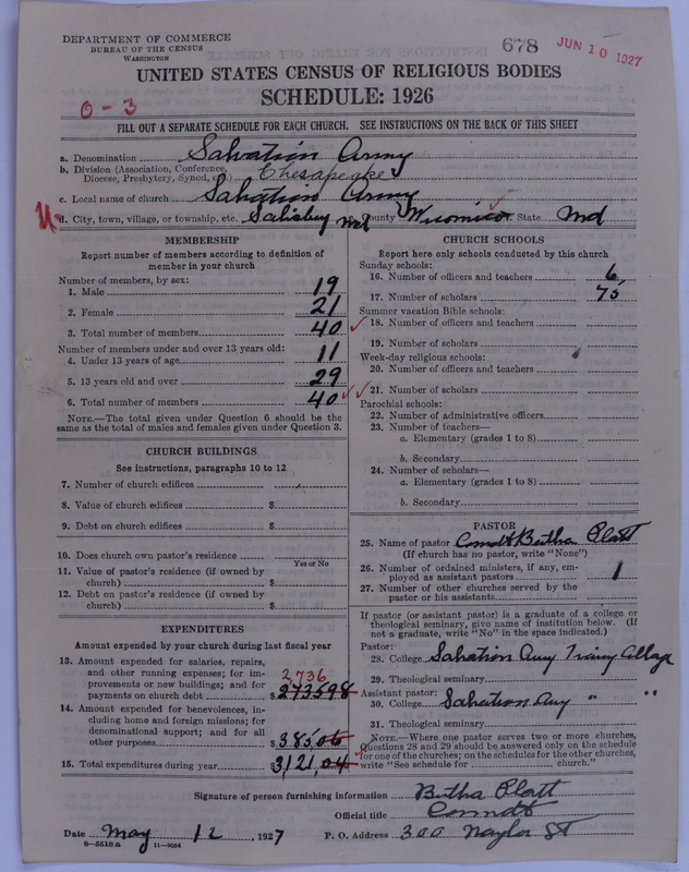 Scan of Salvation Army: 678