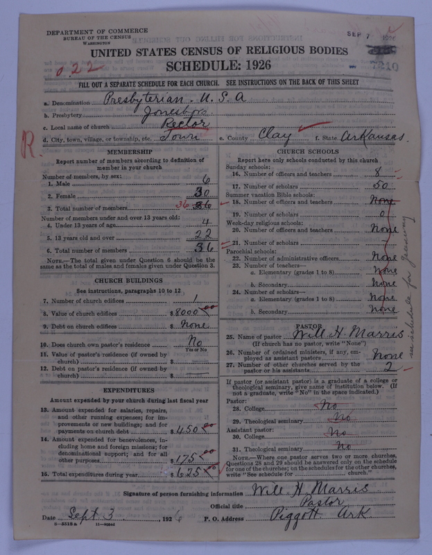 Scan of Presbyterian Church in the United States of America: 7210