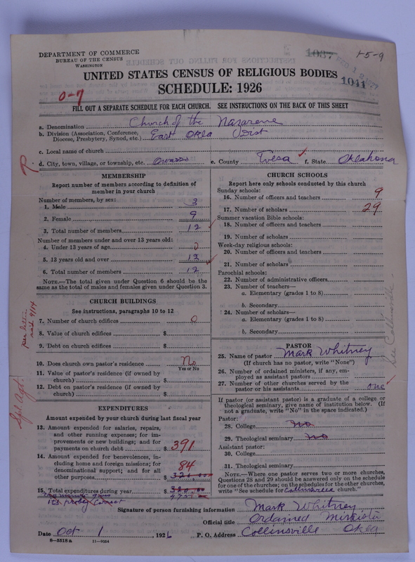 Scan of Church of the Nazarene: 1041