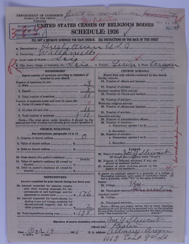 Scan of Presbyterian Church in the United States of America: 8500