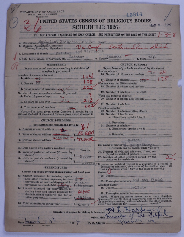 Scan of Methodist Episcopal Church, South: 15814