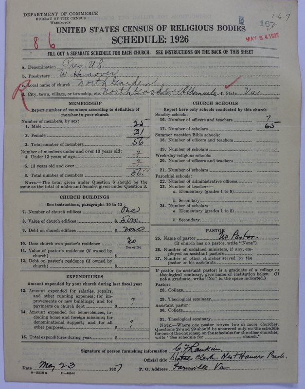 Scan of Presbyterian Church in the United States: 167