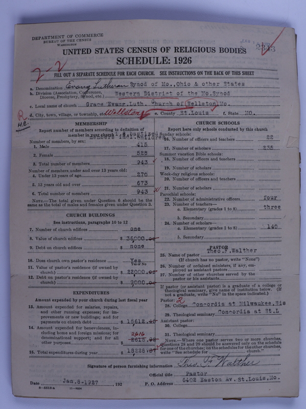 Scan of Evangelical Lutheran Synodical Conference of America: Evangelical Lutheran Synod of Missouri, Ohio, and Other States: 2343