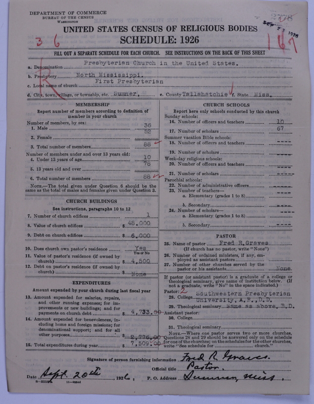 Scan of Presbyterian Church in the United States: 2778