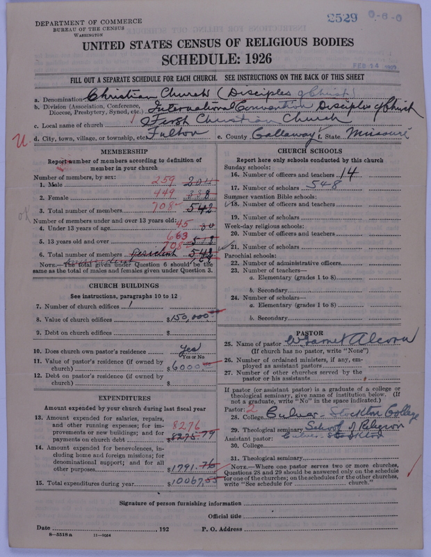 Scan of Disciples of Christ: 2529