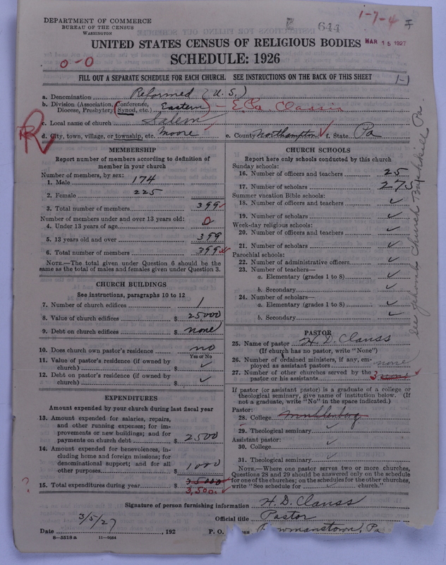 Scan of Reformed Church in the United States: 644