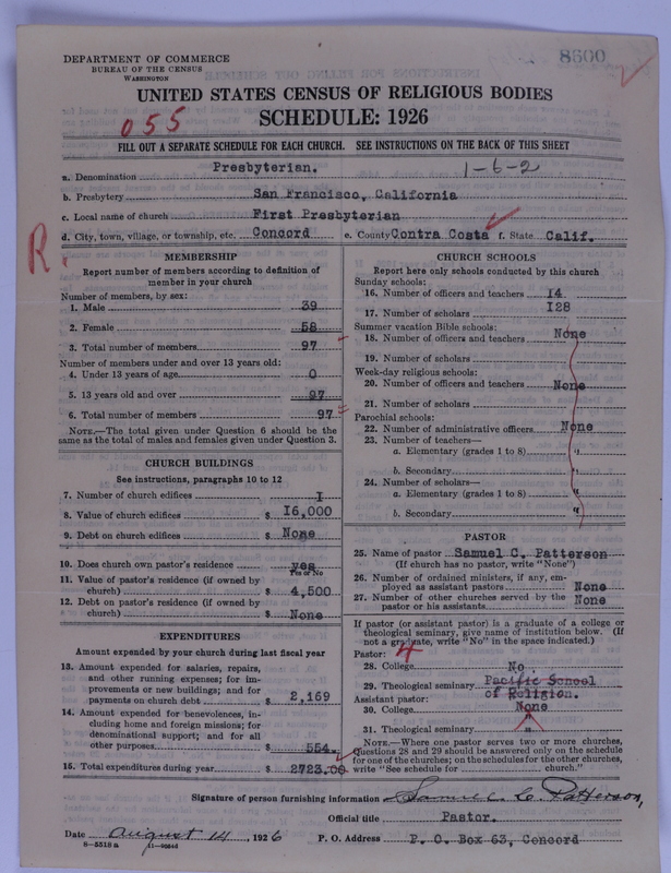 Scan of Presbyterian Church in the United States of America: 8600
