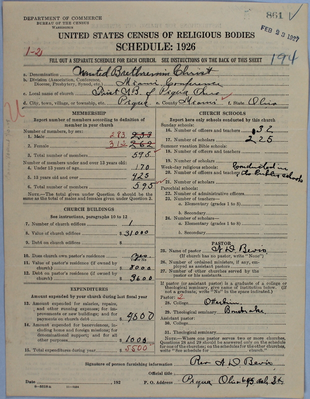 Scan of Church of the United Brethren in Christ: 861
