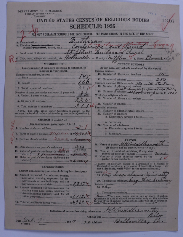 Scan of United Lutheran Church in America: 1316