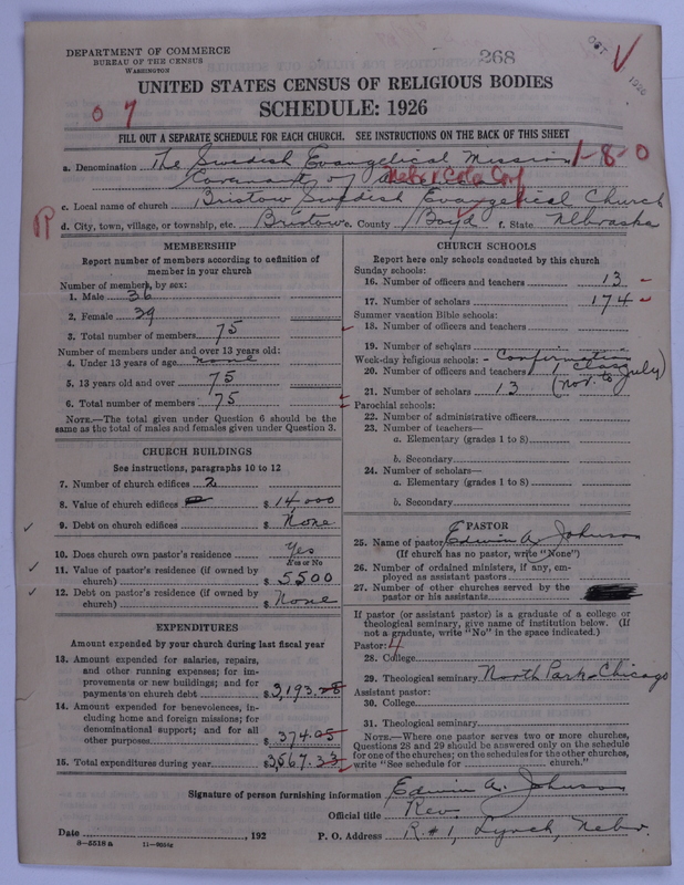 Scan of Swedish Evangelical Mission Covenant of America: 268